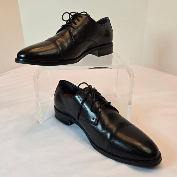 COLE HAAN Men\'s  Lenox Hill Cap Toe Oxford Shoes Sz 10W Black main image 5